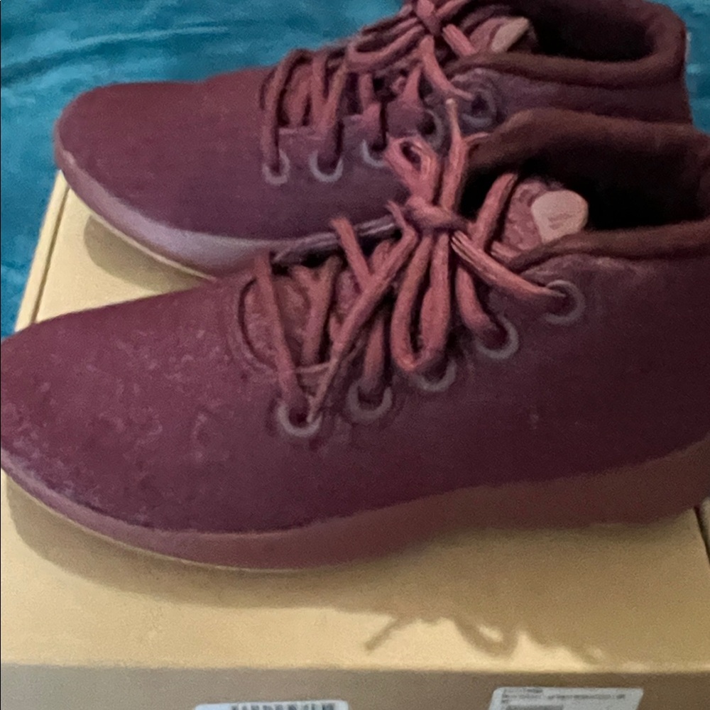 Brand New Allbirds Wool Runner-Up Mizzle in Botanic Red - Picture 4 of 9